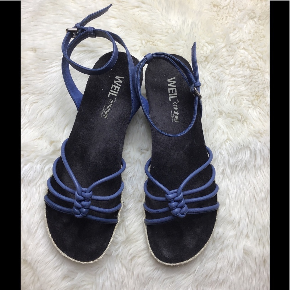 Weil orthaheel serenity leather comfort sandal
